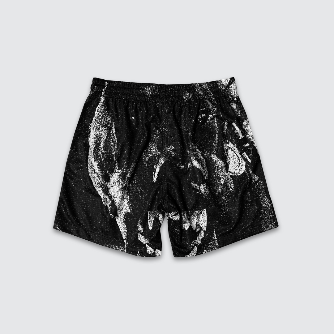 All Bite - Jersey Shorts - Vintage Graphic