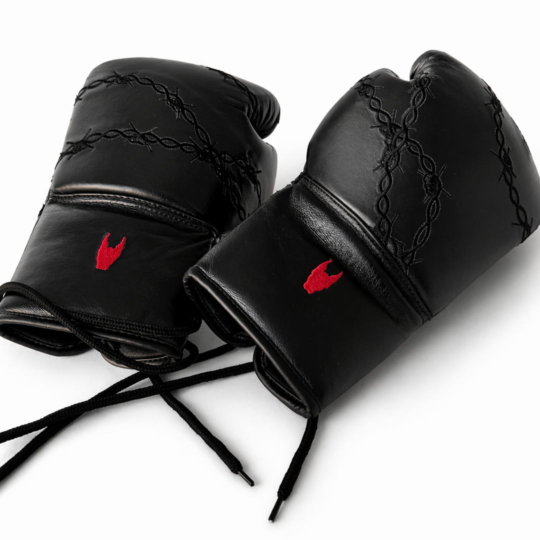 Barbed 16oz Gloves (Embossed)