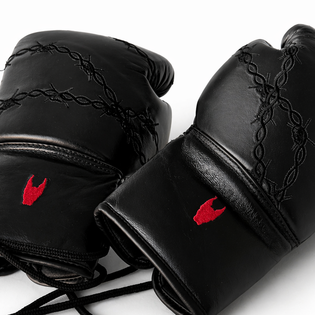 Barbed 16oz Gloves (Embossed)