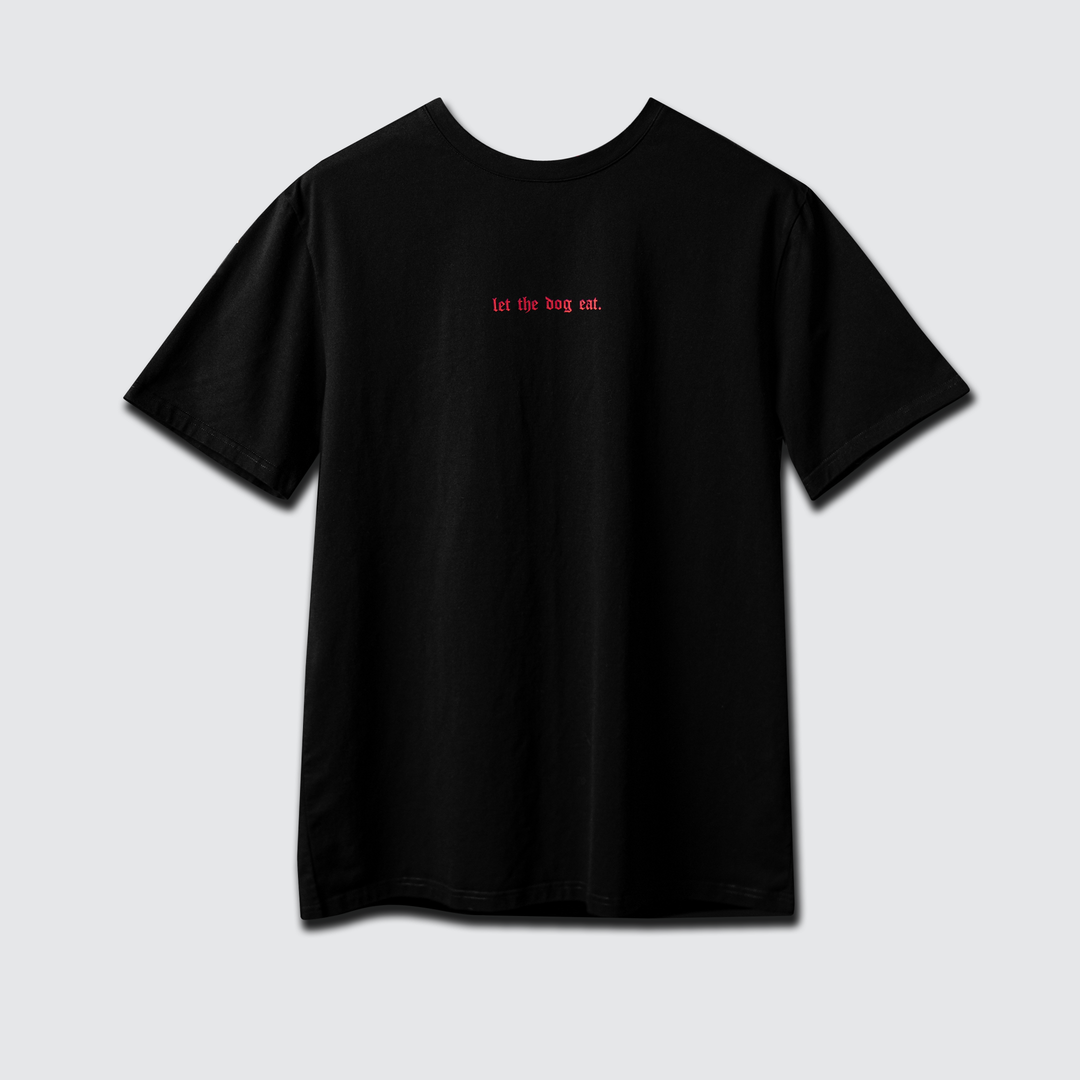 Beware of Dog - Premium Tee - Black/Red