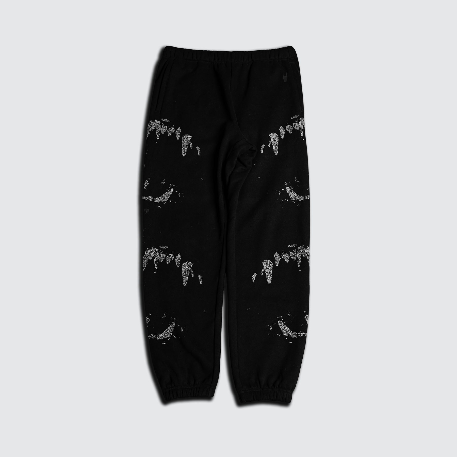 All Bite - Cuffed Relaxed Jogger - Black/Red – Let The Dog Eat - All