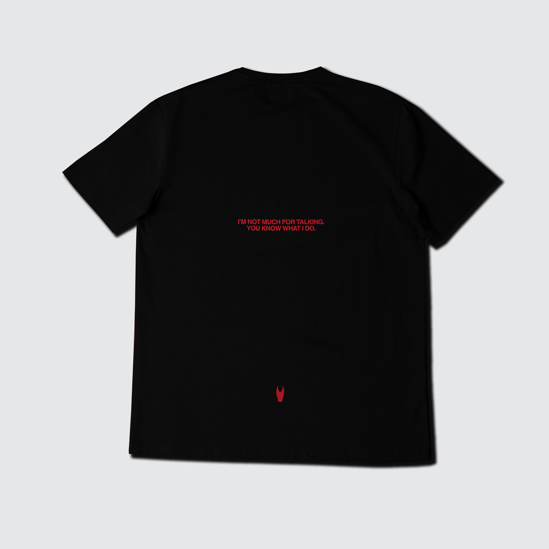 You Know What I Do - Premium Tee - Black/Red