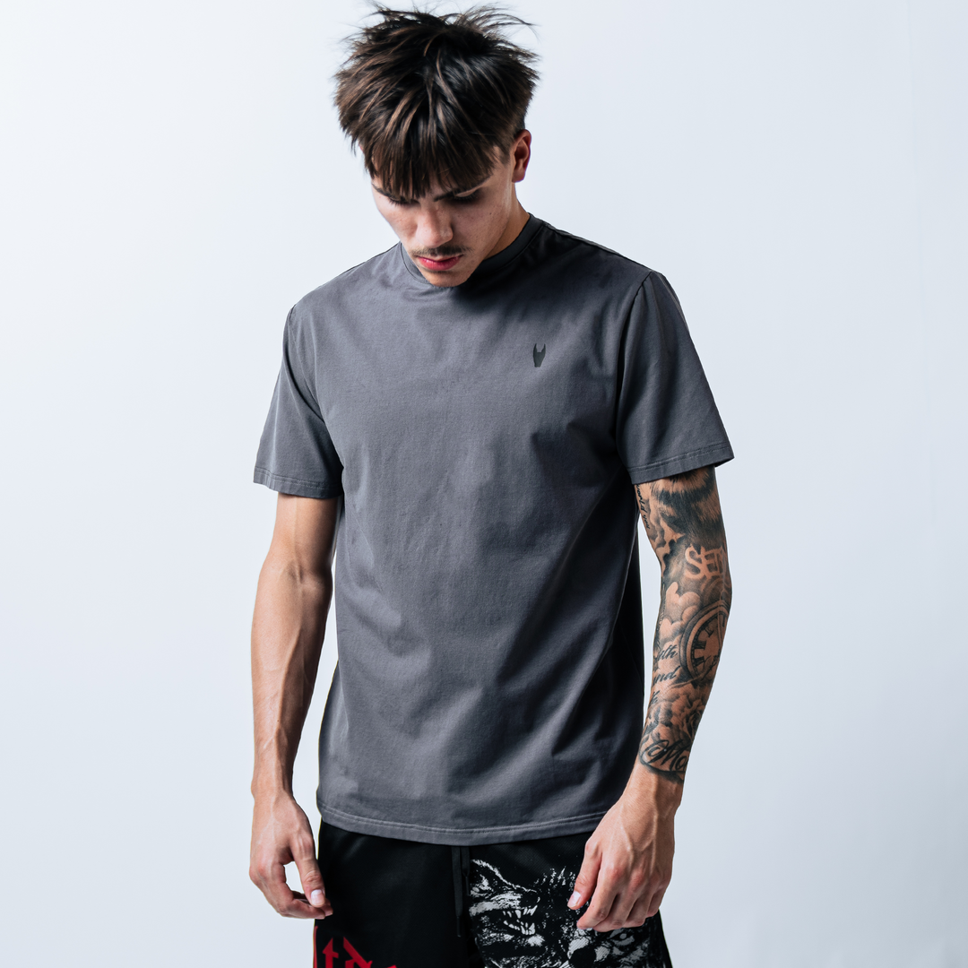 ORIGINAL LTDE - Premium Tee - Grey/Black