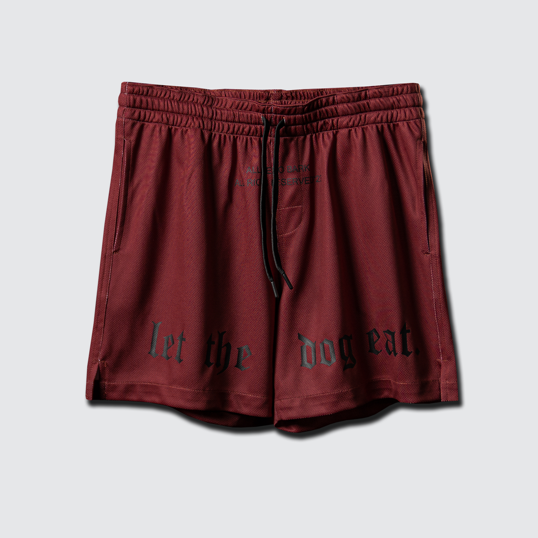 Connected - Jersey Shorts - Cabernet Red/Black