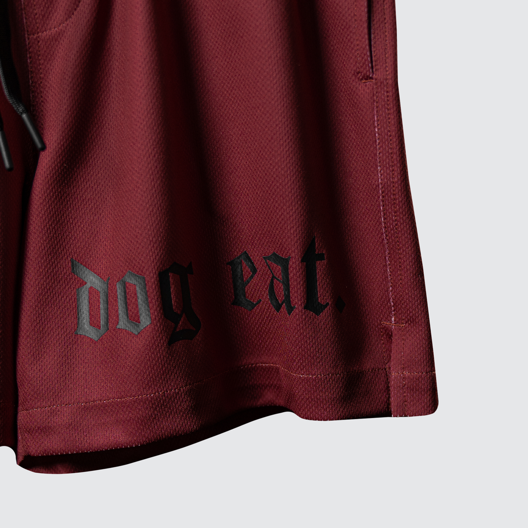 Connected - Jersey Shorts - Cabernet Red/Black