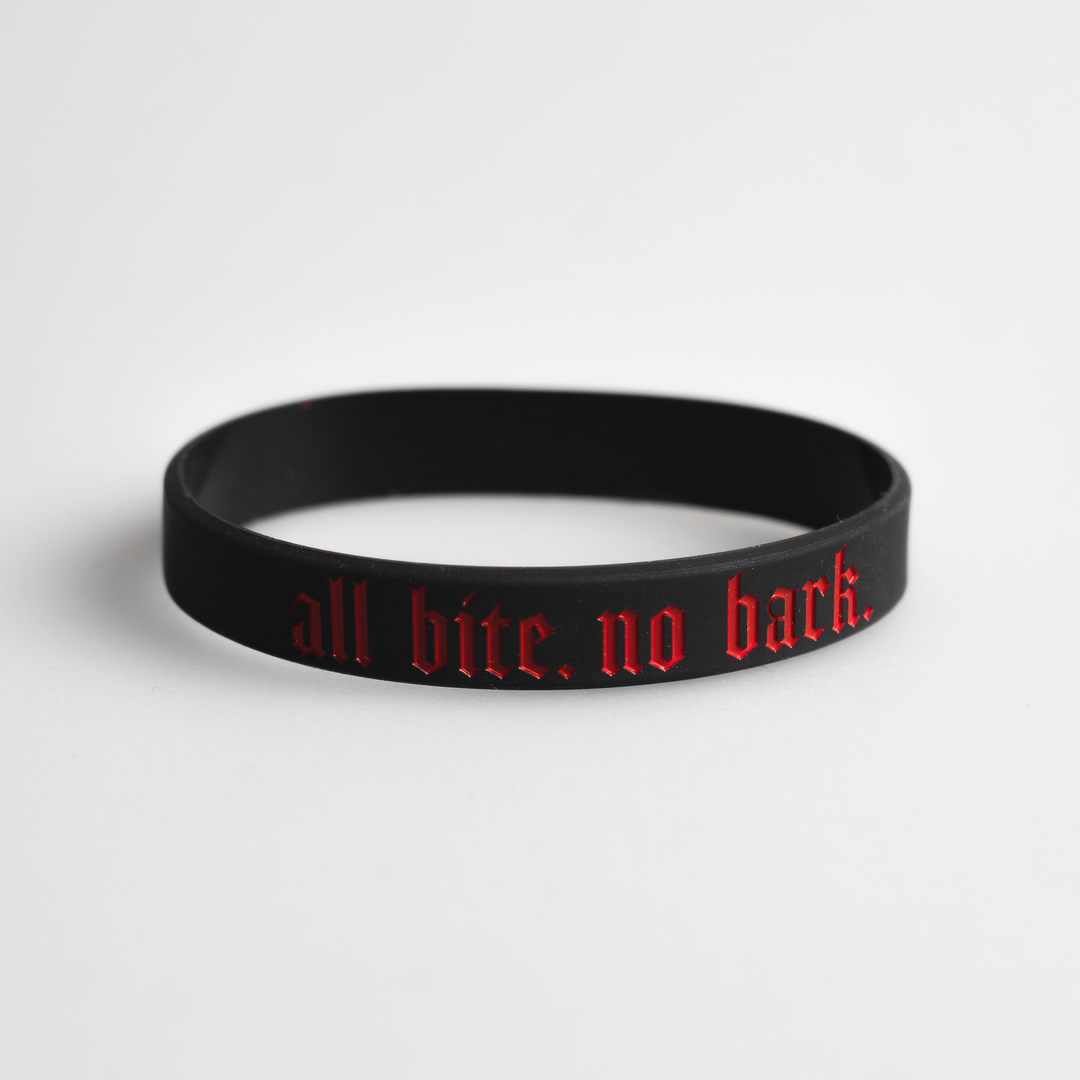 All Bite No Bark - Wristband