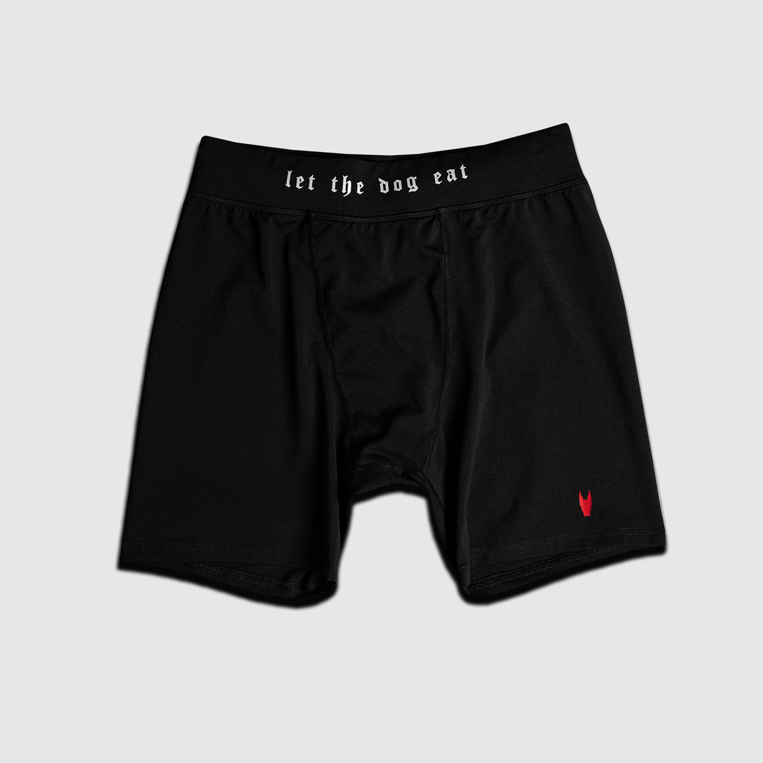 Vigor Compression Shorts - Black/Red