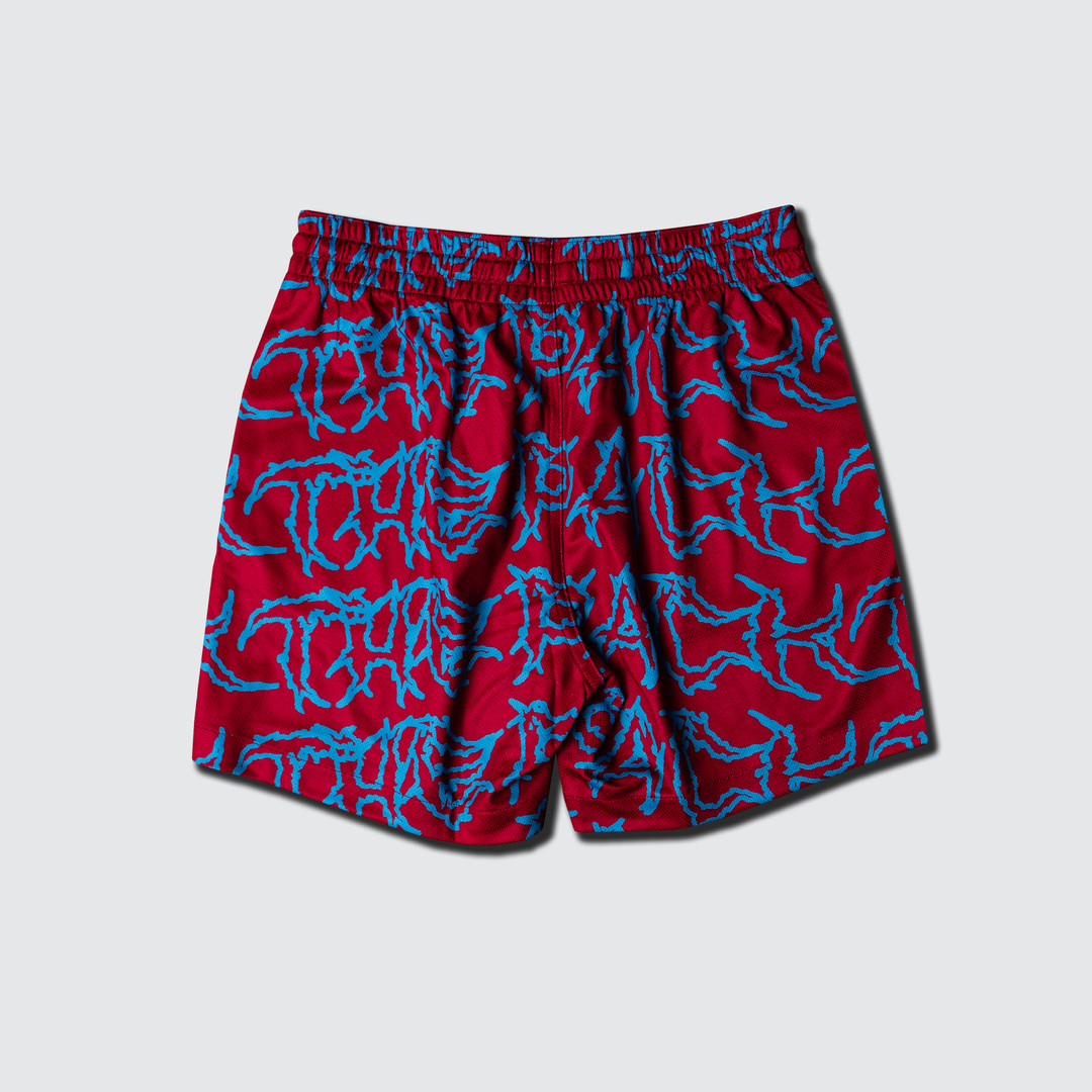 The Pack - Jersey Shorts - Red/Blue