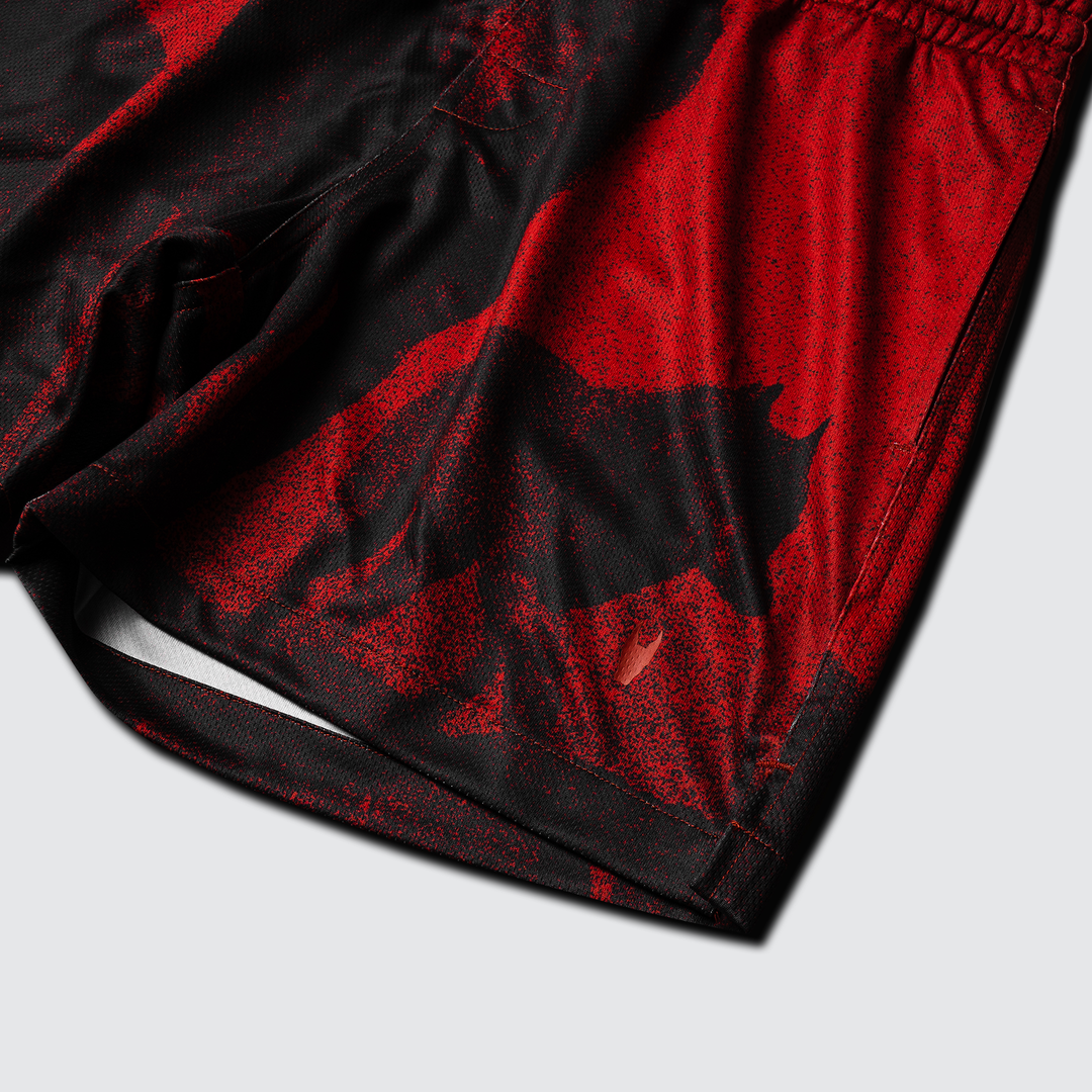 The Herd - Jersey Shorts - Red/Black
