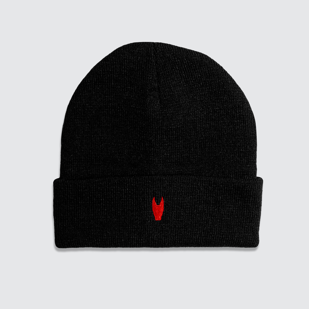 Incarnate - Premium Beanie - Black/Pack Red