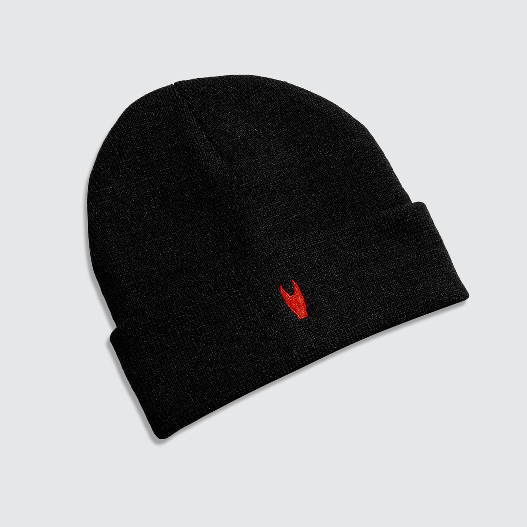 Incarnate - Premium Beanie - Black/Pack Red