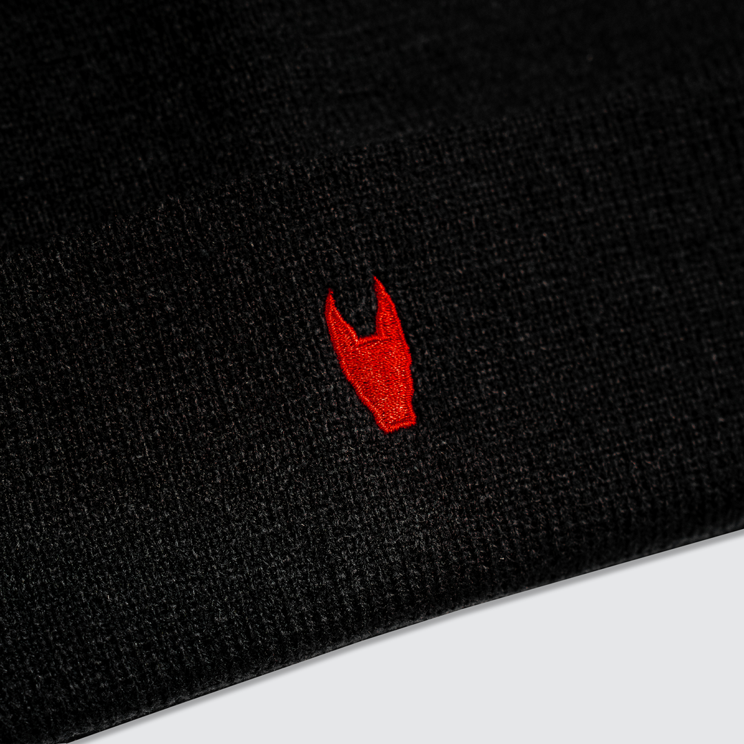 Incarnate - Premium Beanie - Black/Pack Red