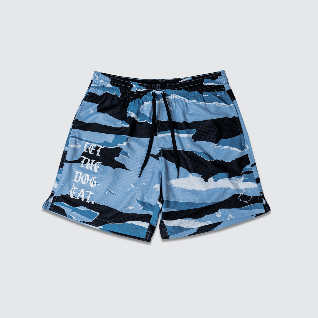 Stacked LTDE - Jersey Shorts - Blue Tiger