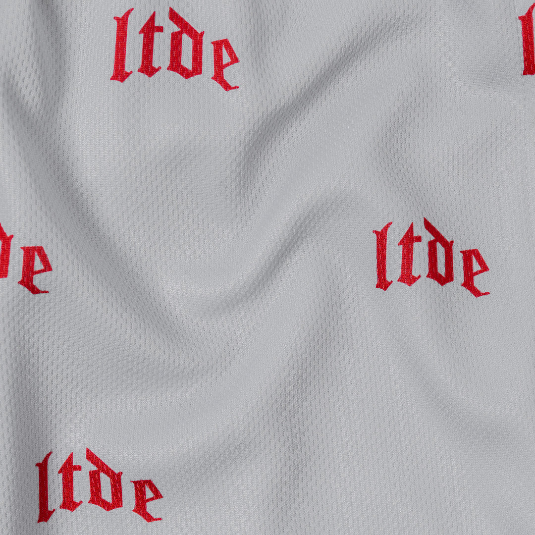 Motto LTDE - Jersey Shorts - White/Red