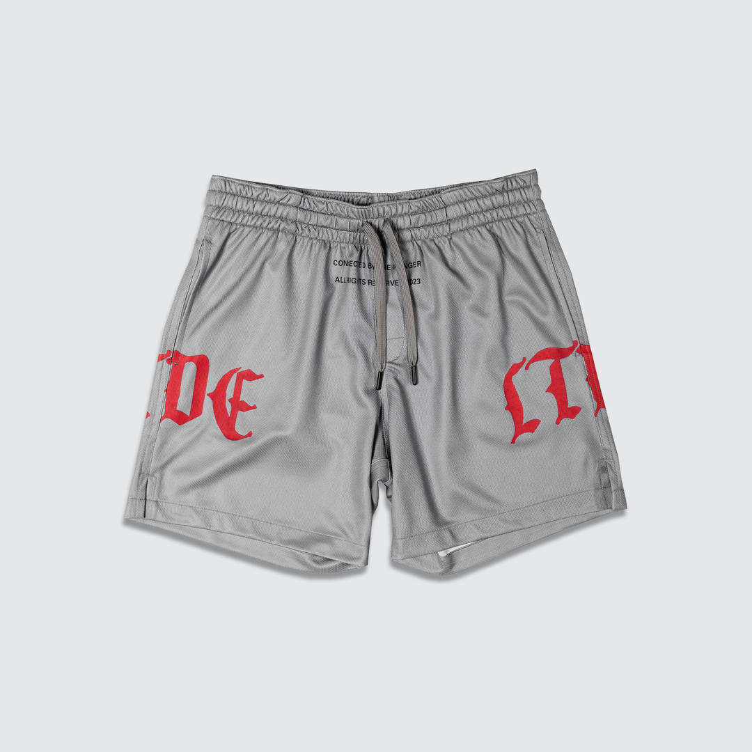 Arch LTDE - Jersey Shorts - Cement/Red
