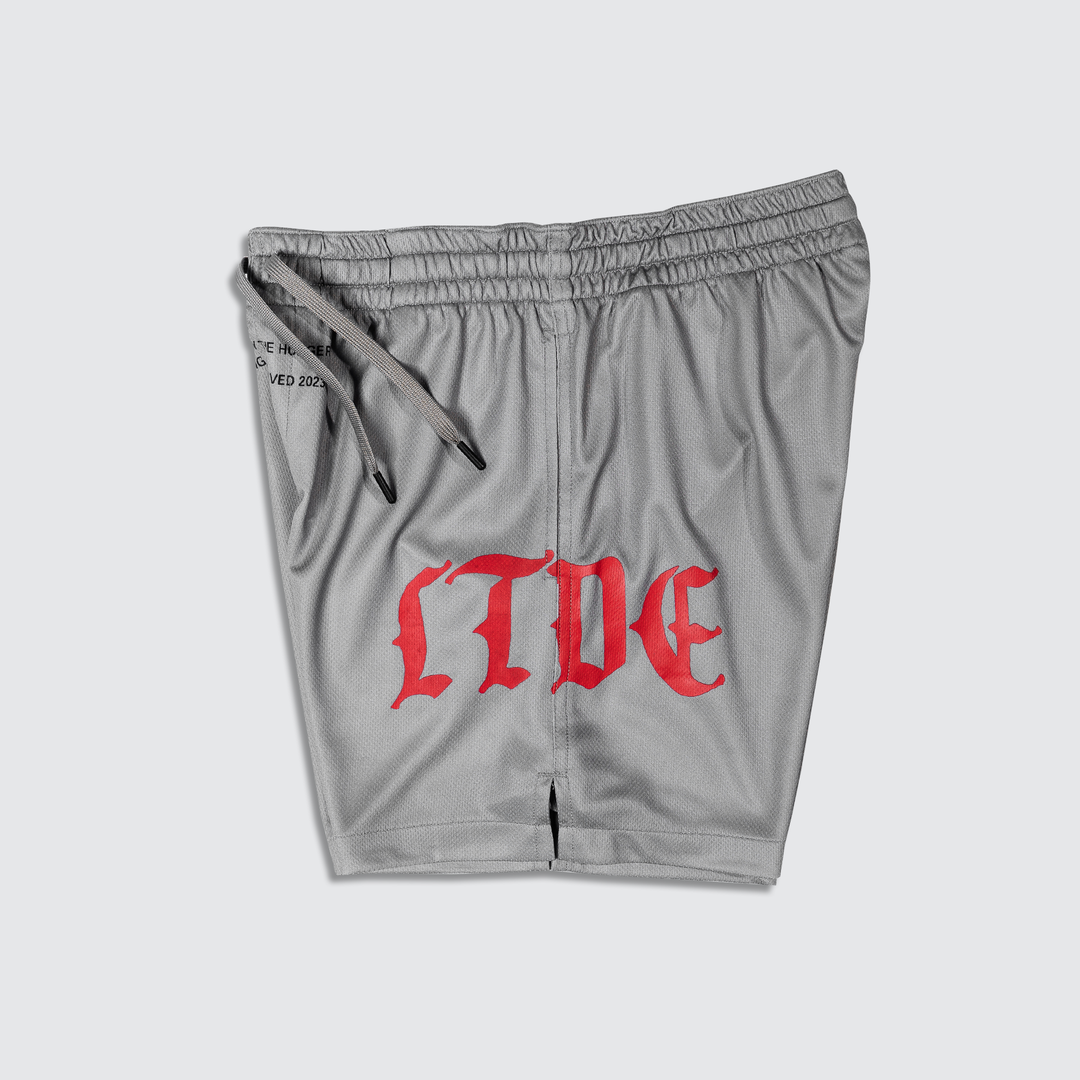 Arch LTDE - Jersey Shorts - Cement/Red