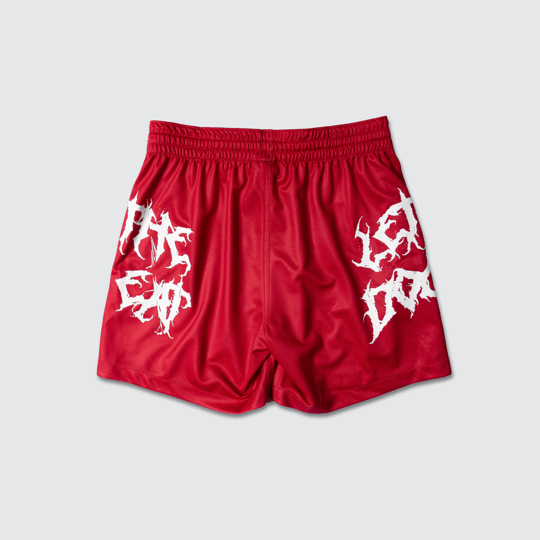 Grunge LTDE - Jersey Shorts - Red/White
