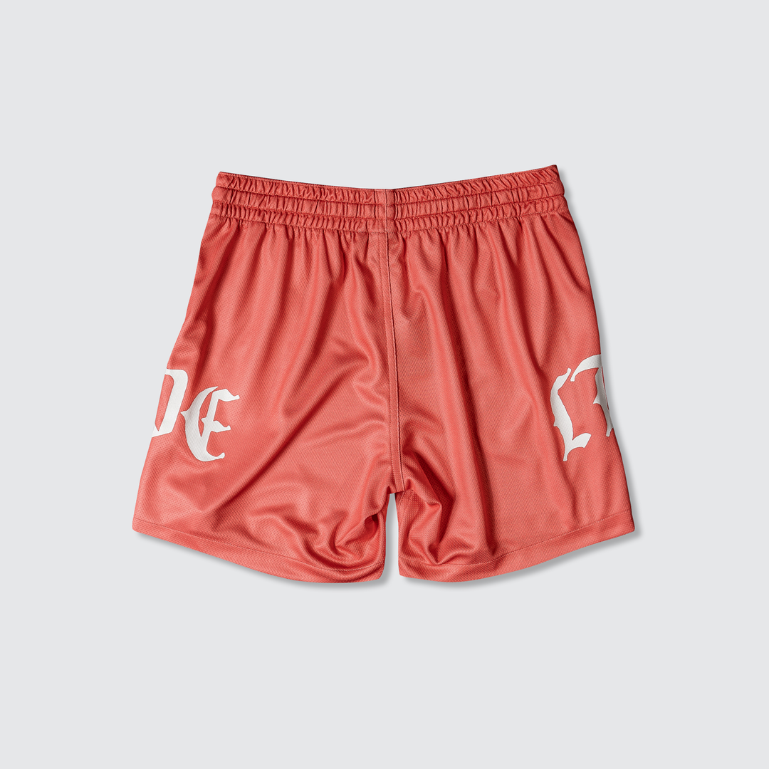 Arch LTDE - Jersey Shorts - Salmon/White