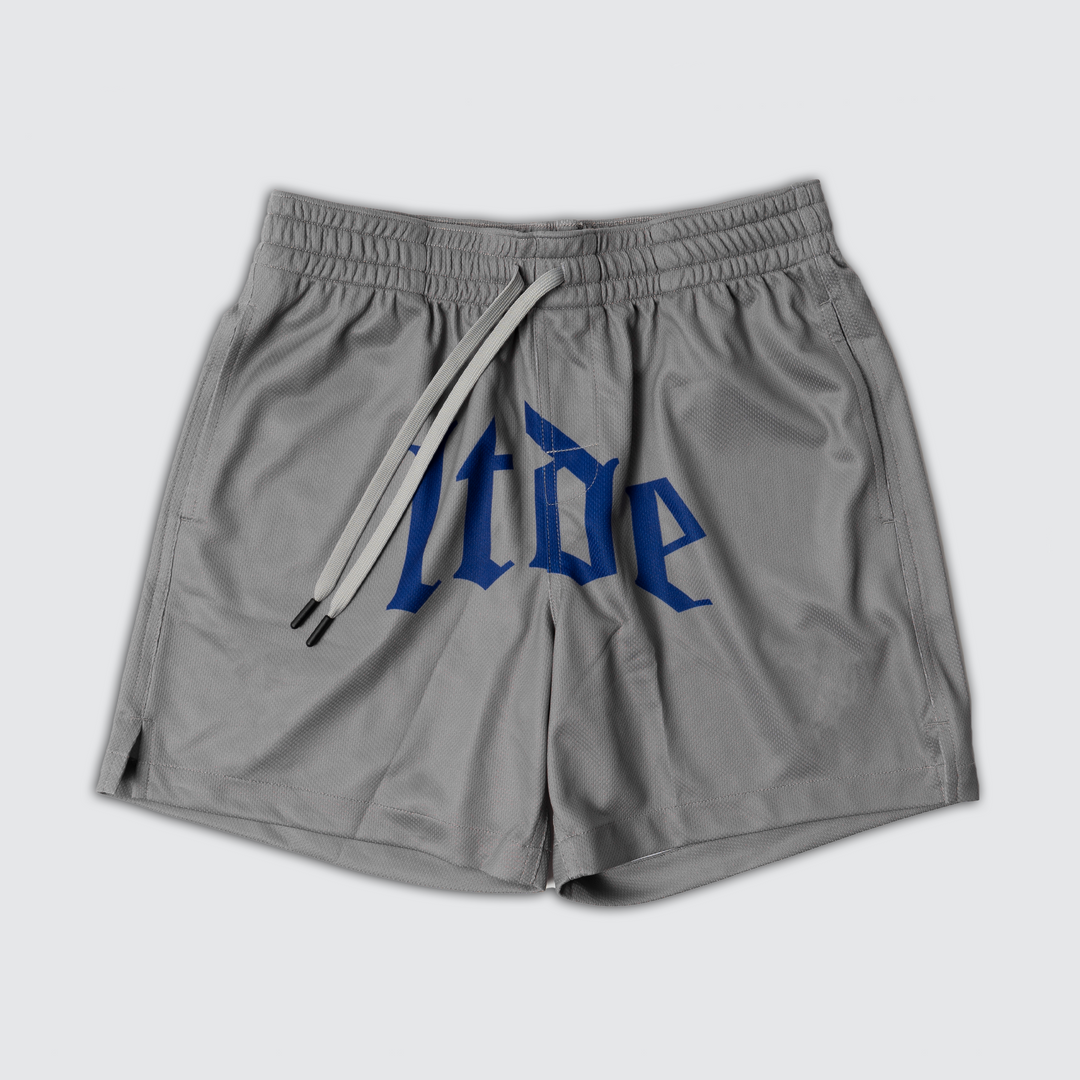 Script LTDE - Jersey Shorts - Grey/Blue