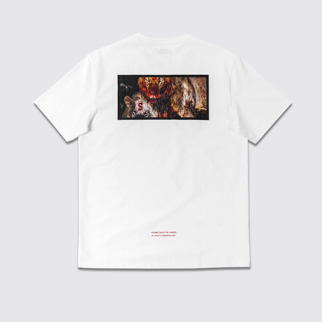 Hunger Within - Premium Tee - White/Red