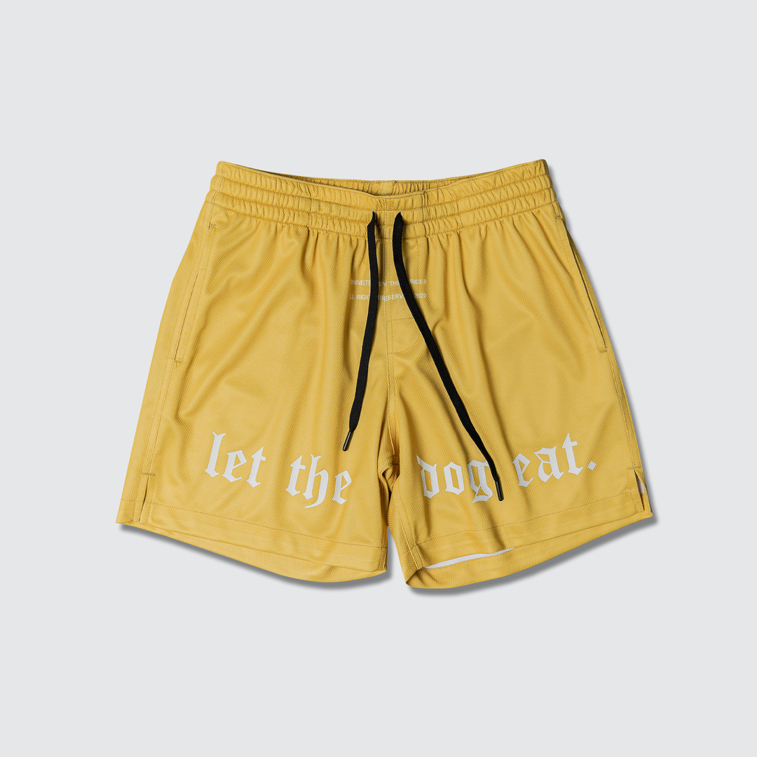 Connected - Jersey Shorts - Canary/White