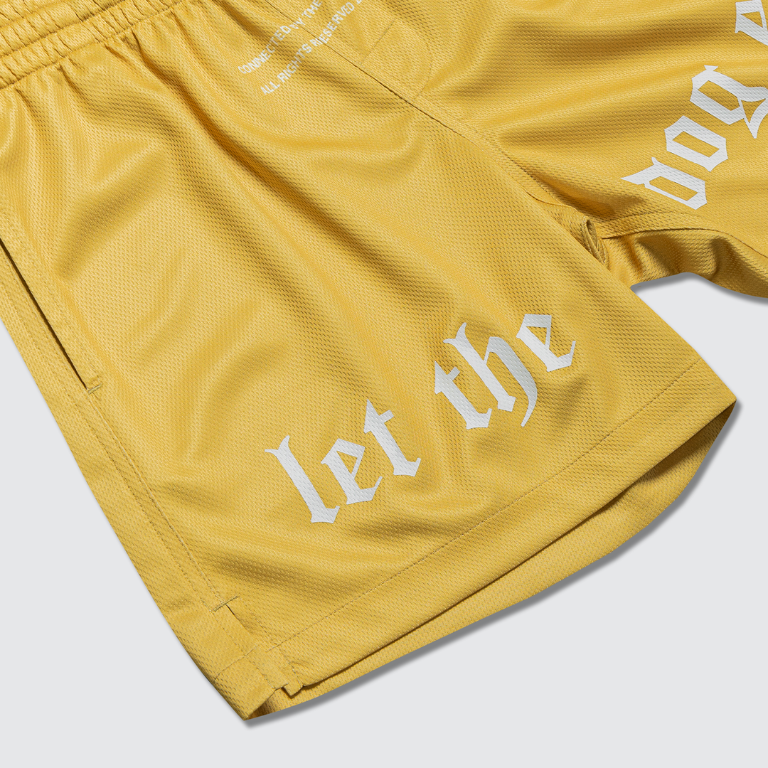 Connected - Jersey Shorts - Canary/White